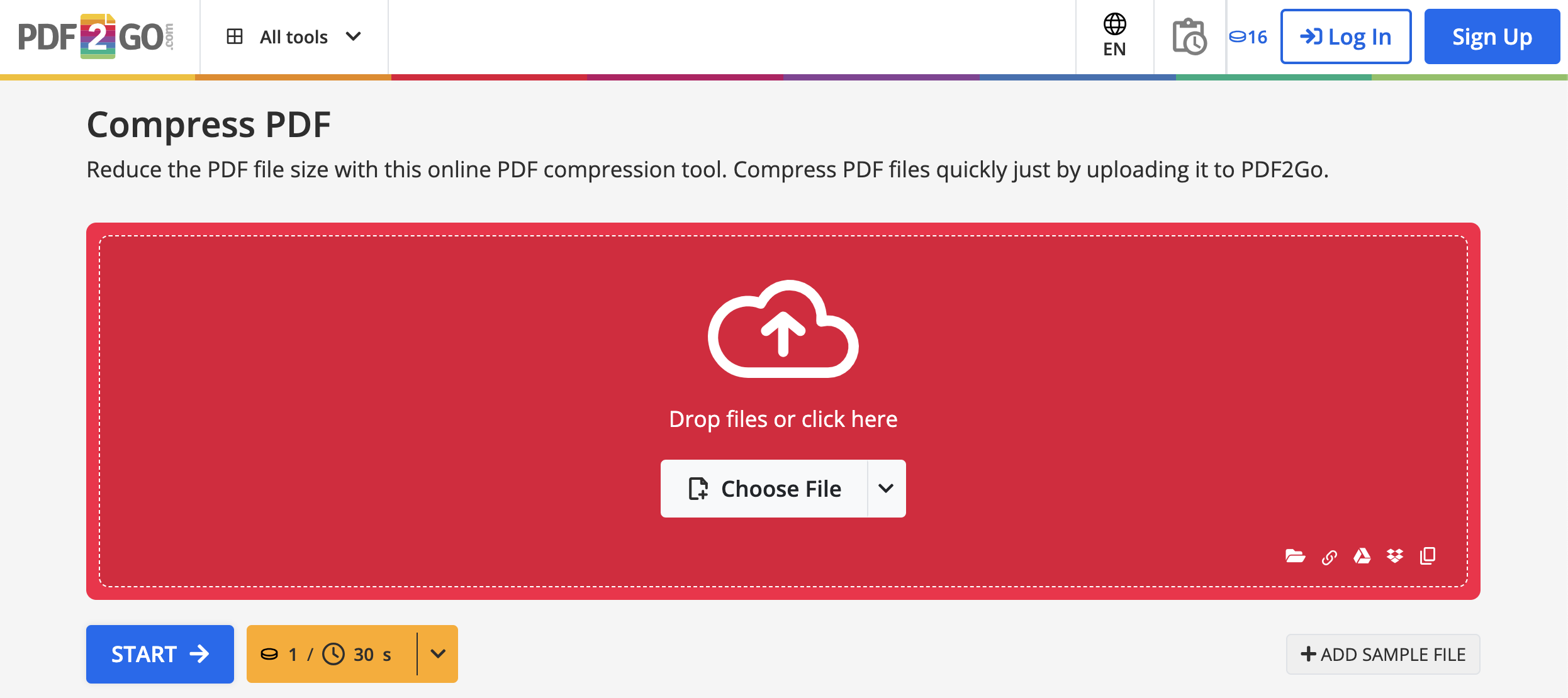 Comprimeix el PDF per enviar-lo per correu