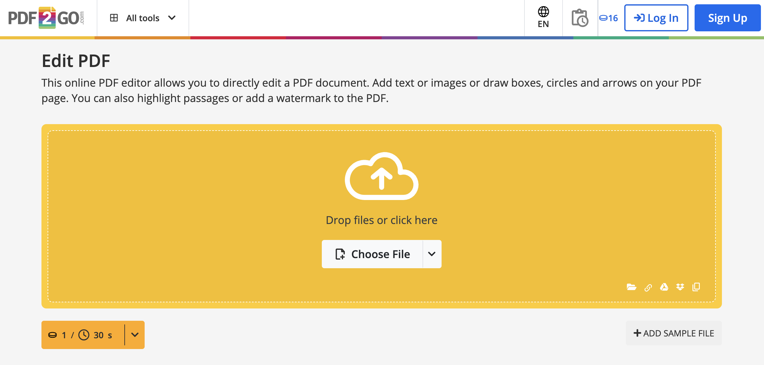 Edit PDF