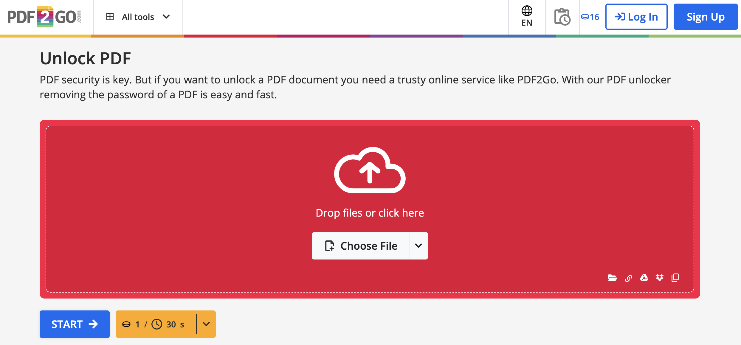 Desbloquejar PDF